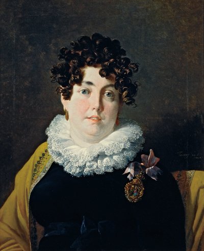 Portrait of the Marquise of Belas by Nicolas Antoine Taunay